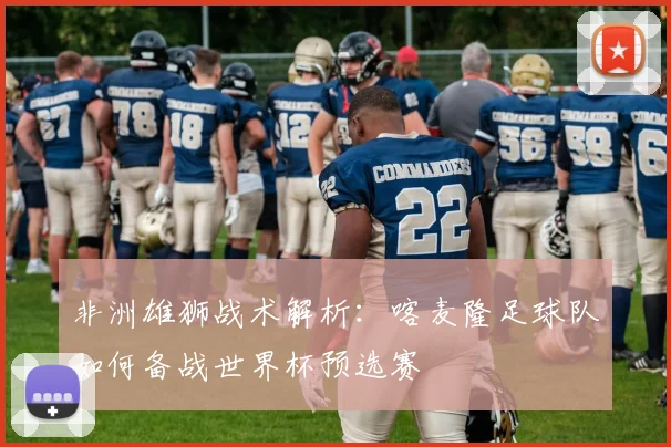 非洲雄狮战术解析：喀麦隆足球队如何备战世界杯预选赛