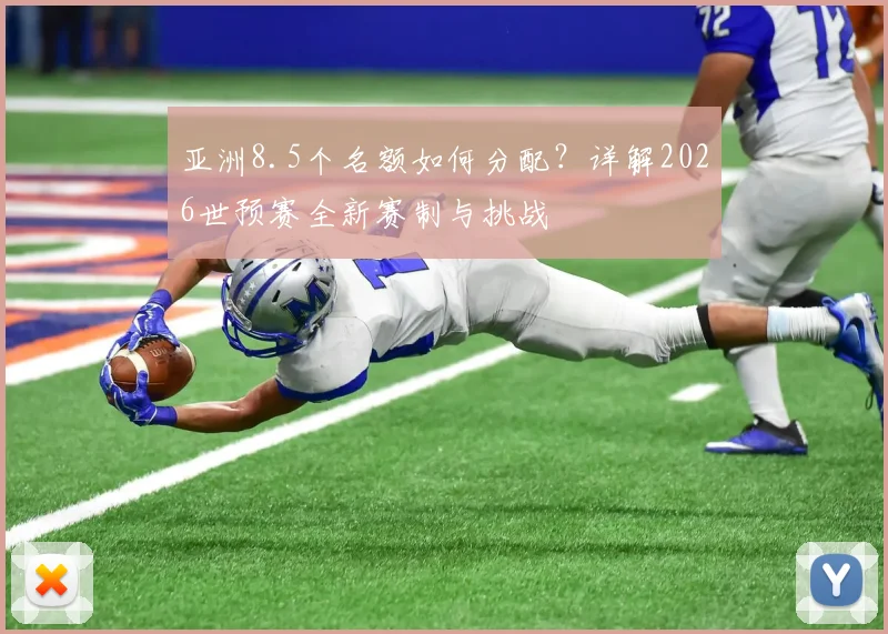 亚洲8.5个名额如何分配？详解2026世预赛全新赛制与挑战