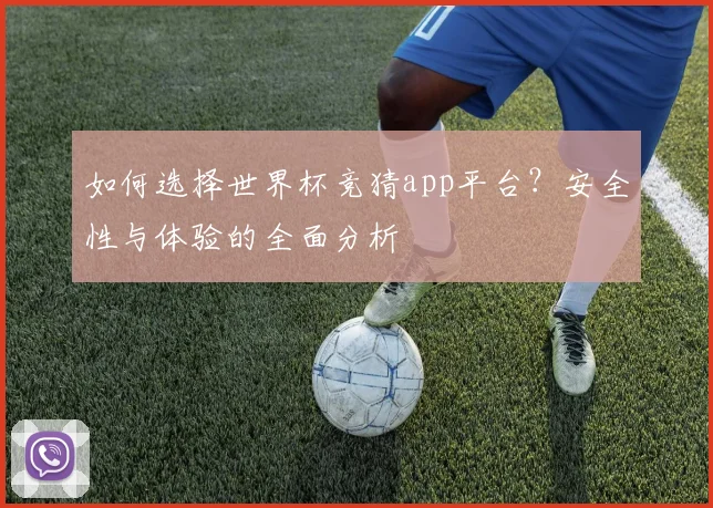 如何选择世界杯竞猜app平台？安全性与体验的全面分析