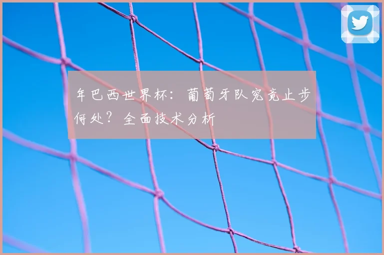 年巴西世界杯:葡萄牙队究竟止步何处?全面技术分析